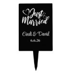 Just Married Dessert Topper