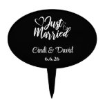 Just Married Dessert Topper
