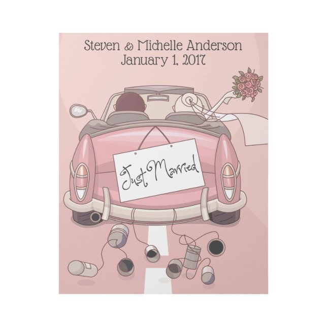 Just Married Gallery Wrap (Front)