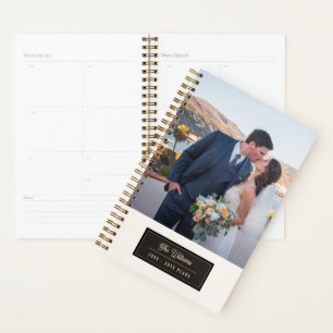 Just Married Gift Photo Calendar 2027 Weekly Planner