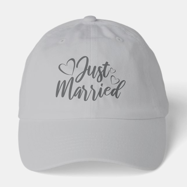 Just Married   Hat (Front)