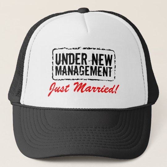 Just Married Hats Under New Management Just Married Hats Under New Management