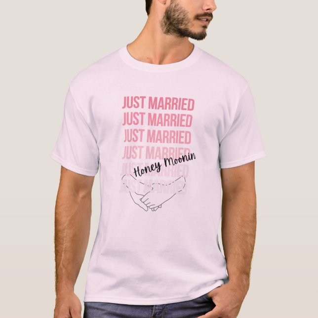 Just Married  Honeymoonin Shirt (Front)