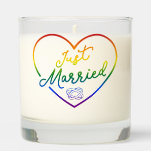 Just Married III - LGBTQ Wedding Scented Candle