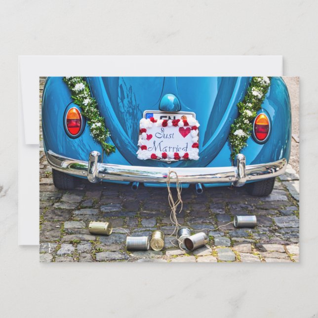 Just Married Invitation (Front)