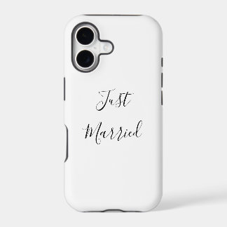 Just Married iPhone 17 Case