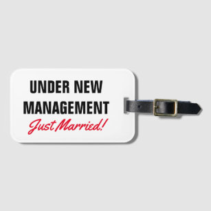 Just Married Luggage & Bag Tags | Zazzle