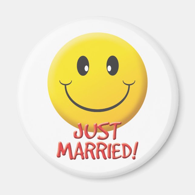 Just Married Magnet (Front)