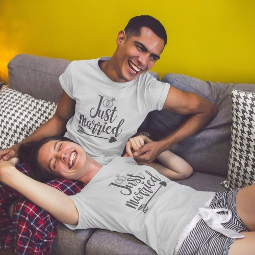 Just Married Matching T_Shirts