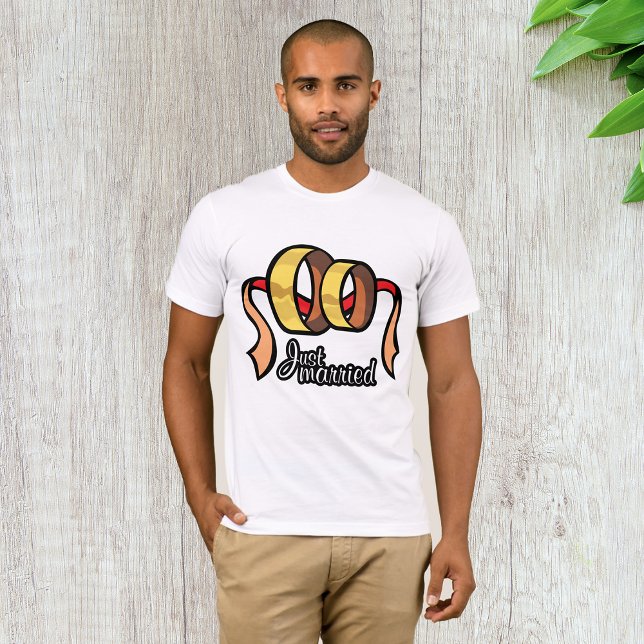 Just Married Mens T-Shirt (Creator Uploaded)