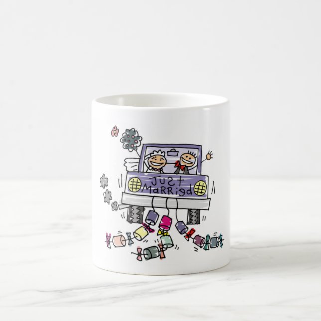 Just Married Mug (Center)