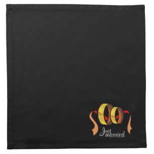Just Married Napkin
