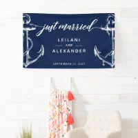 Just Married | Hanging Wedding Banner