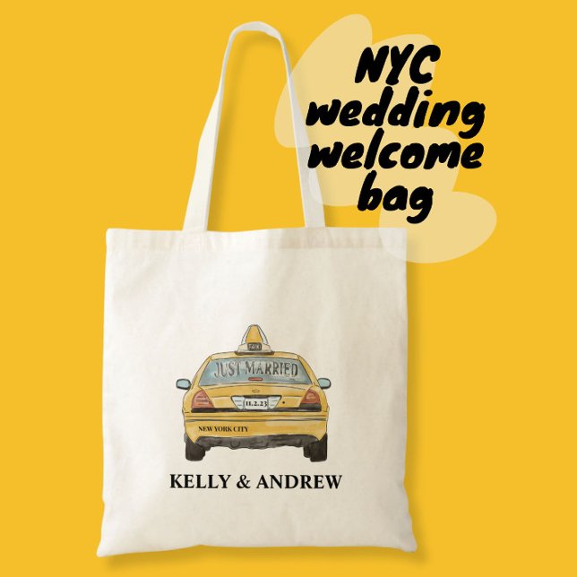 Just married New york city wedding Tote Bag  (Creator Uploaded)