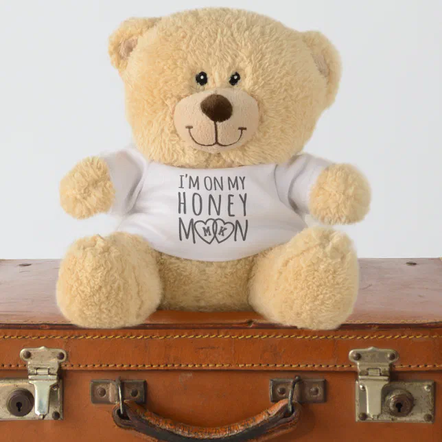 Just Married On My Honeymoon Teddy Bear
