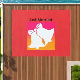 Just Married Outdoor Rug
