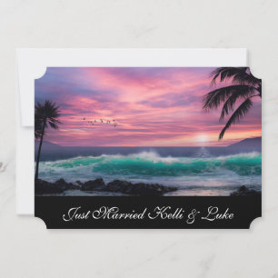 Just Married Photo Card