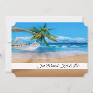 Just Married Photo Card