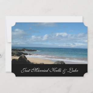 Just Married Photo Card