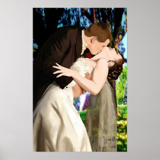 Just married poster