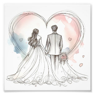 Just Married Premium Poster