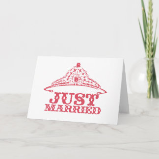Just Married Princess Bride Tiara Weddings Announcement