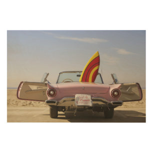 Just Married Sign And Surfboard