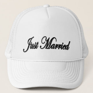 Just Married Trucker Hat