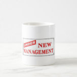 Just Married, Under New Management! Coffee Mug at Zazzle