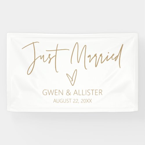Just Married Wedding Car Decoration Banner G400 Just Married Wedding Car Decoration Banner G400