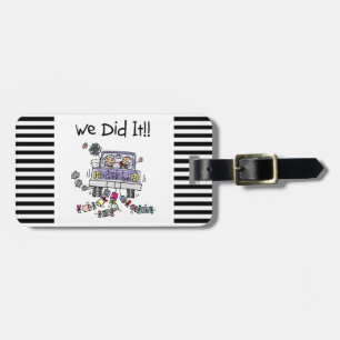 Just Married Wedding Car Luggage Tag
