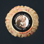 Just Married Wedding Couple Photo Hershey Kisses Reese's Peanut Butter Cups<br><div class="desc">Beautiful personalized photo design.</div>
