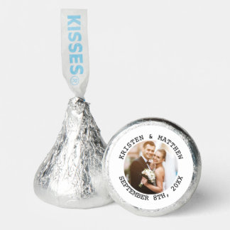 Just Married Wedding Couple Photo Hershey®'s Kisses®
