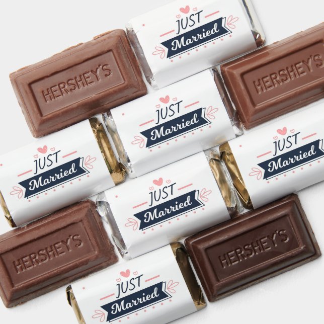 Just Married Wedding Hershey's Miniatures (Assorted)