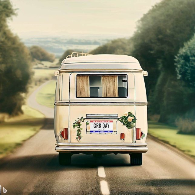 Just Married Wedding Souvenir Car Number License Plate (Creator Uploaded)