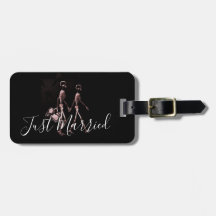 Just Married X-Ray Skeleton Honeymoon Couple