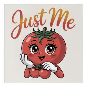 Just Me Tomato Acrylic Print