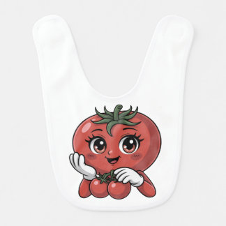 Just Me Tomato Baby Bib