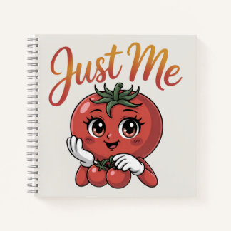 Just Me Tomato Notebook