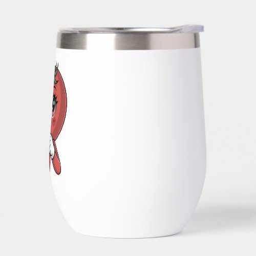 Just Me Tomato Thermal Wine Tumbler