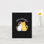 Just Meowied greeting card | Wedding |