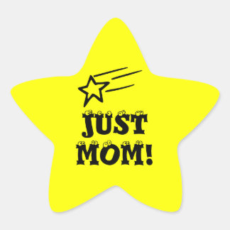 Just Mom Star Sticker