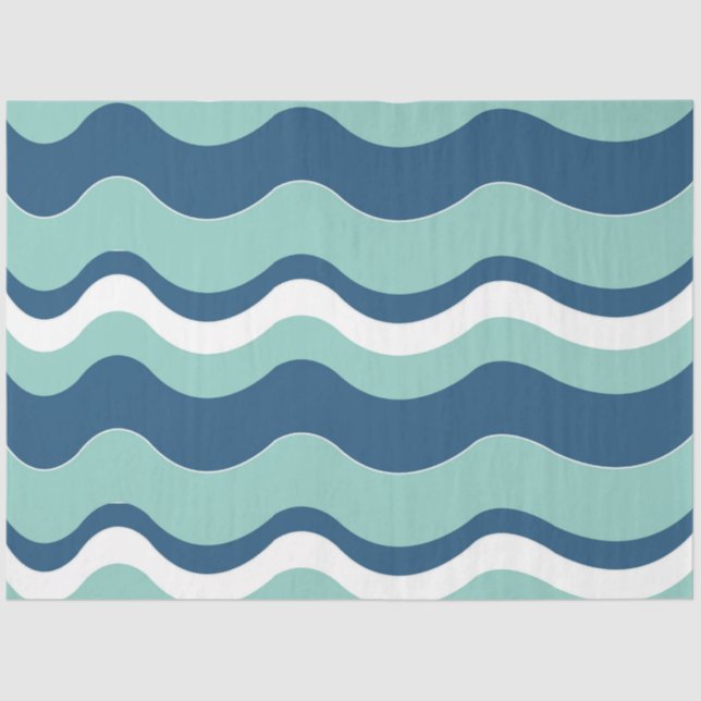 Just More Nautical Series Design 3 Tissue Paper (Front)