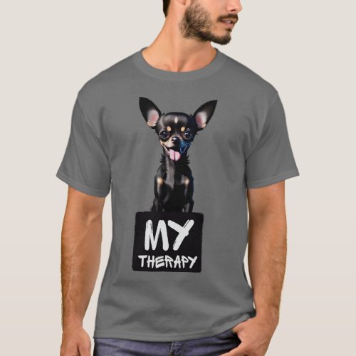 Just My Emotional Support Chihuahua T_Shirt