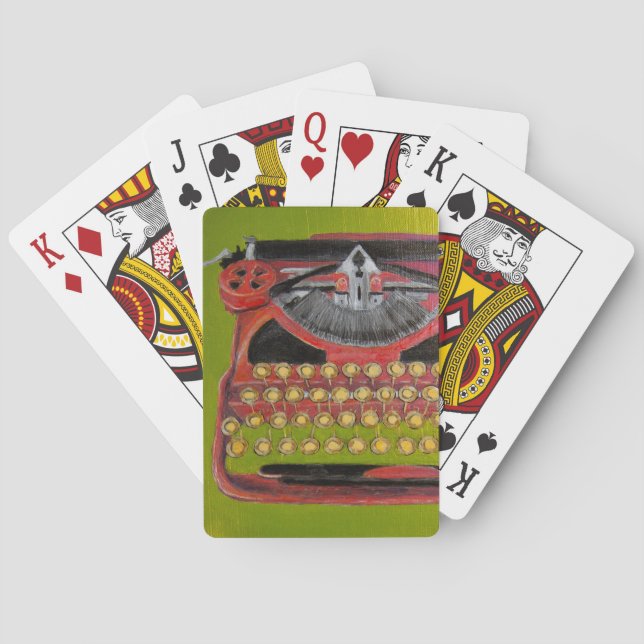 Just My Type Poker Cards (Back)
