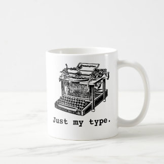 Just my type, Typewriter Coffee Mug
