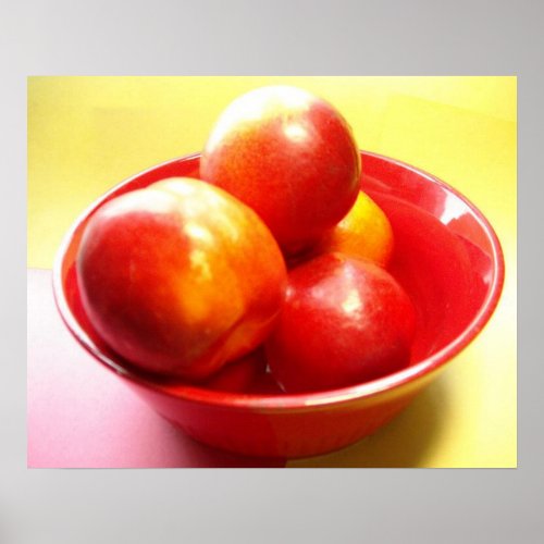 Just Nectarines Poster