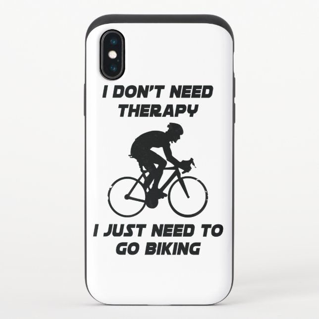 Just need to go biking T-Shirt Uncommon iPhone Case (Back)