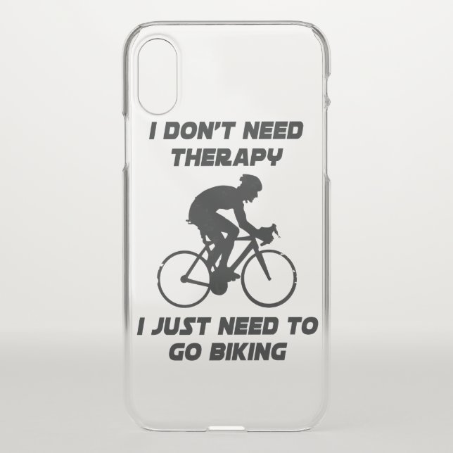 Just need to go biking T-Shirt Uncommon iPhone Case (Back)