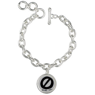 Just No Charm Bracelet